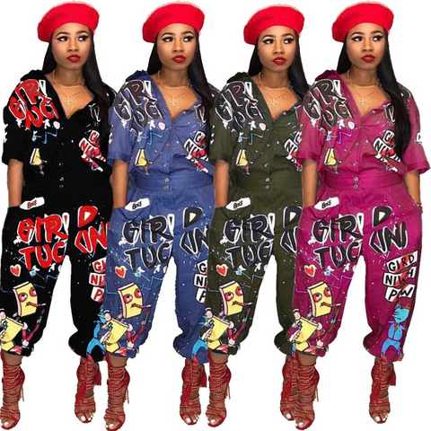 "Color Me Bad" Boss Beauty Jumpsuit