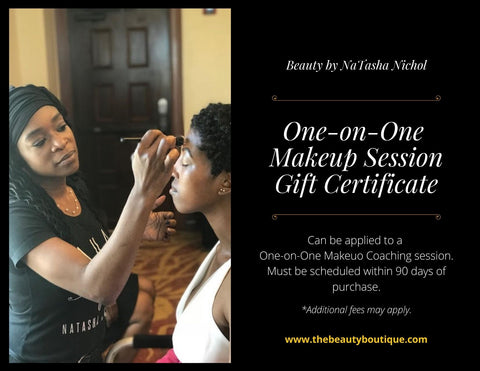 One one One Makeup Coaching Gift Certificate