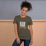 "Black and Beautiful" Short-Sleeve Unisex T-Shirt